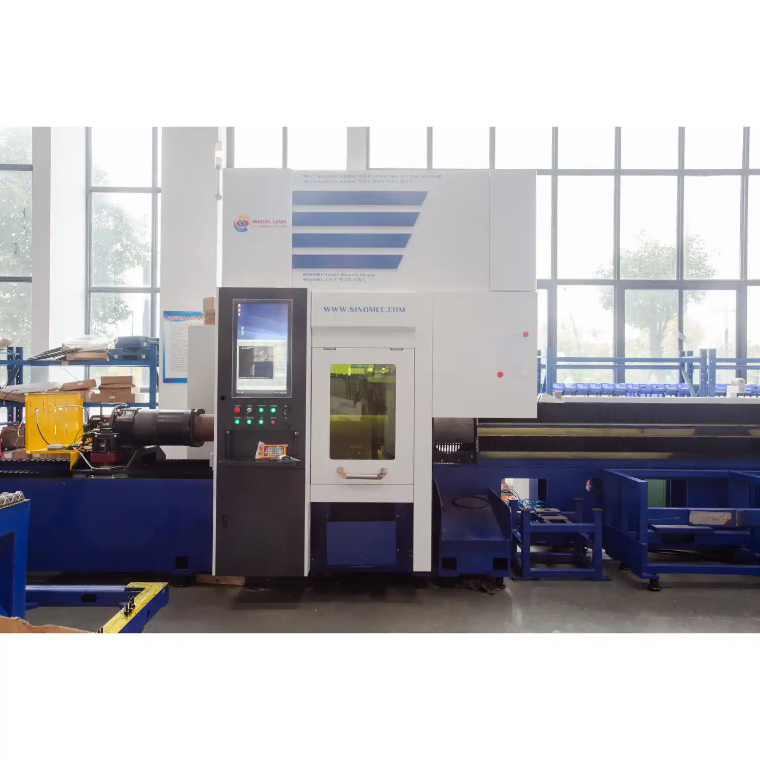 pipe laser cutting machine